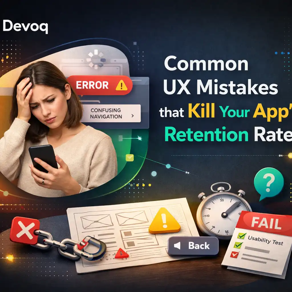 Common UX Mistakes that Kill Your App’s Retention Rate