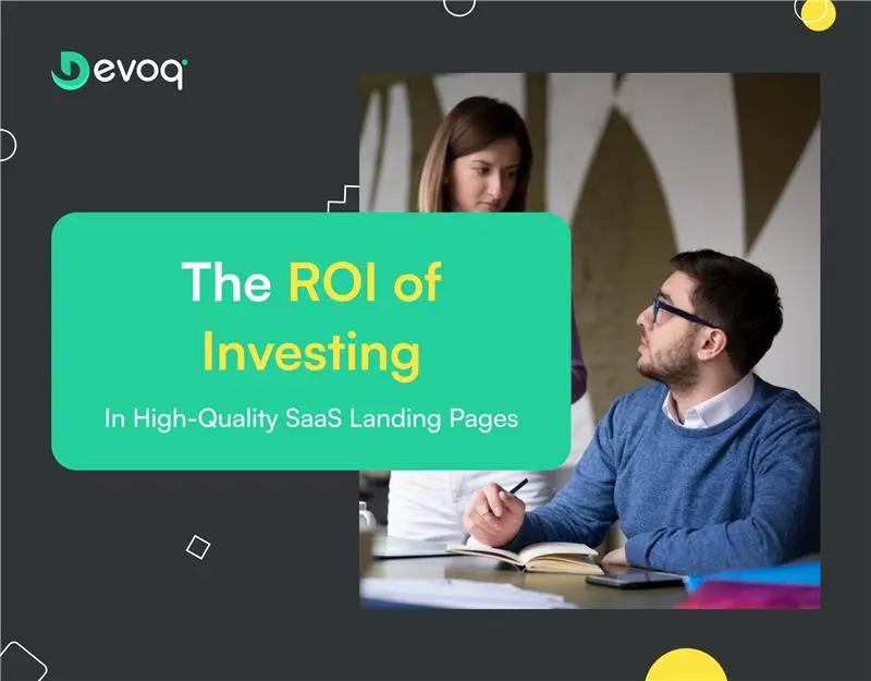 Professional SaaS landing page analytics dashboard showing rising conversion rates and ROI metrics.