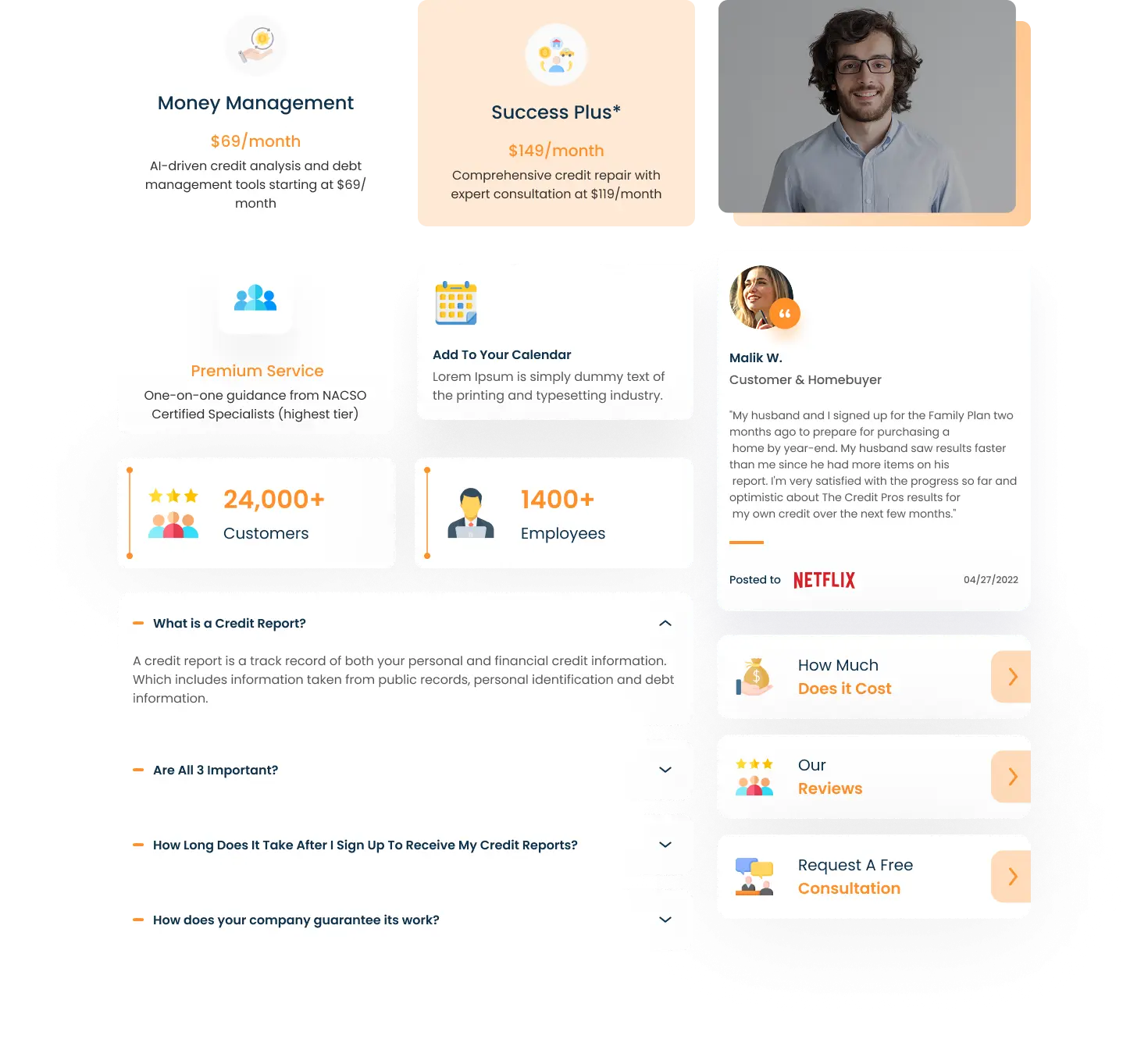 creditpros components